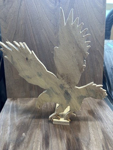 Wooden eagle - wooden,