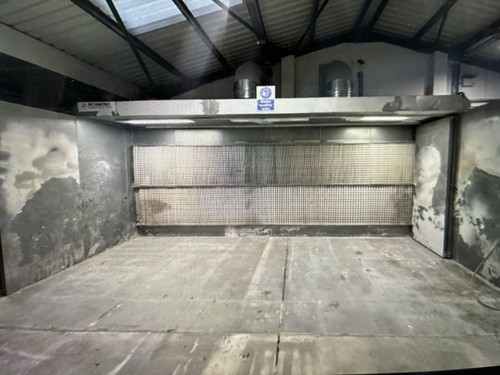 Mtr 2mtr spray booth - x, 2.2mtr