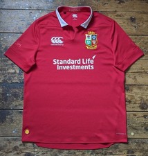 Canterbury 2017 British & Irish Lions mens ss Pro home rugby shirt jersey top XL