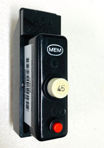 Mem 45a push button plug - 45a, plug-in