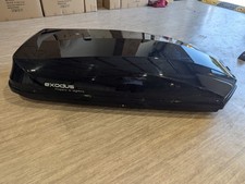 Exodus 580 Roof Box 580L Gloss Black Dual Side Opening with Keys & Fittings