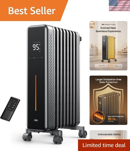 Portable 1500w oil - 1500w, heater