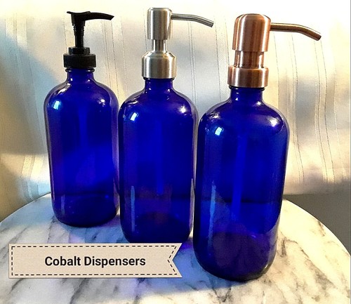 Boston round cobalt soap - round,