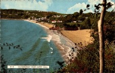 Saundersfoot From Coppit Hall : Vintage Postcard.