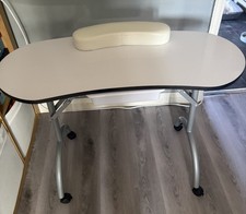 Nail table white portable - nail, white.
