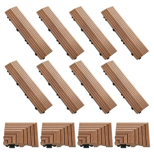 12pack teak wood deck - 12pack,