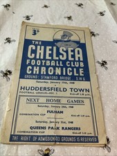 Chelsea V Huddersfield Town