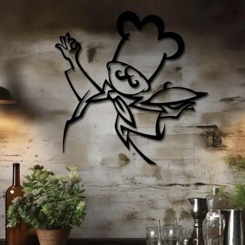 Modern chef metal - metal, art