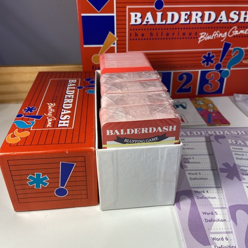 Vintage 1992 balderdash board - 1992,