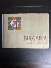 COMPLETE ALBUM - BULGARIA FILMBILDER Cinema Film Stars German cigarette cards