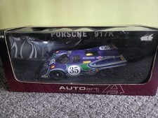 1:18 Scale Autoart No. 35 Martini Porsche 917K in Box.