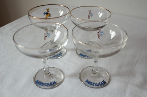 Vintage babycham glasses - 4,