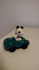 Snoopy In A Little Green Car