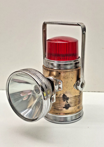 Vintage bicycle motoring torch - motoring,