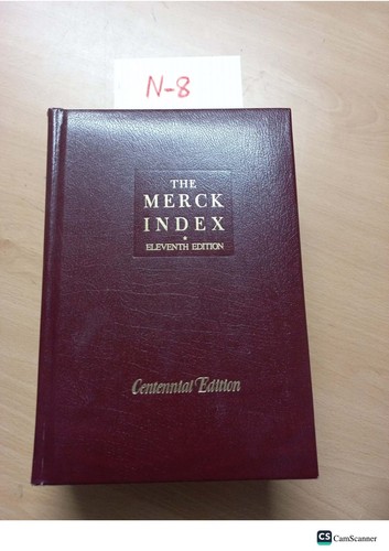 The merck index - 11th, ed