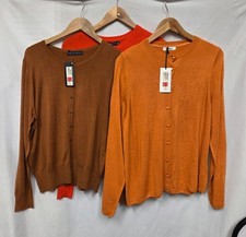 M&S BNWT X3 CARDIGANS SIZE 18