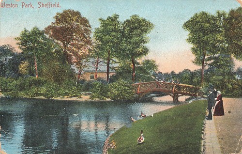 Sheffield weston park - weston, c1914