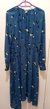 Gorgeous blue H&M maxi dress, immaculate, UK size 10, long sleeve