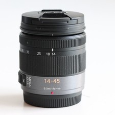 Panasonic Lumix G Vario 14-45mm f/3.5-5.6 Mega OIS Zoom Lens, EXC, UK,  Warranty