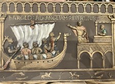 Medieval KNIGHT Crusader Plaque Harold’s Return England HANDMADE Marcus Replicas