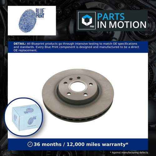 Brake discs pair vented - brake,