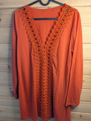 Gorgeous orange dress size - dress,