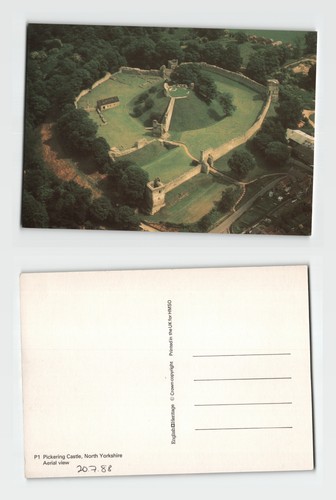 Postcard pickering castle - pickering,