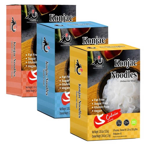 Shirataki konjac noodles low - shirataki,