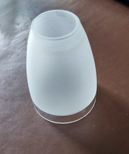 Replacement Frosted Glass Lamp/Light Shade 90mm High - Ex BHS Ceiling Light