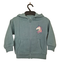 Ex M&S Girls Hoody Sweater Zip