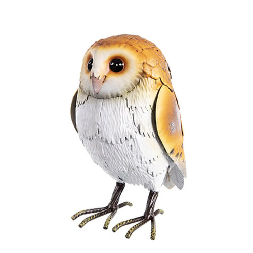 21cm standing metal - 21cm, owl