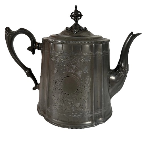 Britannia pewter teapot - ,