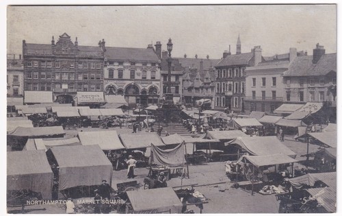 Northampton market square - market,