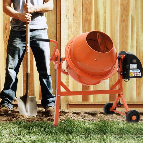 Electric cement mixer 220w 63l - cement,