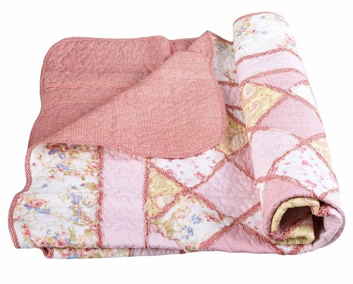 Throw blanket patchwork - throw,