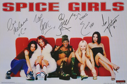 Poster music spice girls - -,