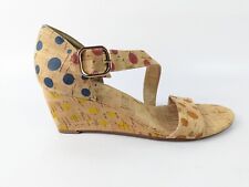 VANEli Cork Wedge Heel Sandals Uk 6 Us 8m