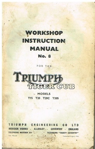 Triumph tiger cub - tiger, t15