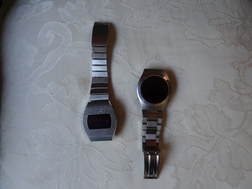 Vintage led watches - vintage,