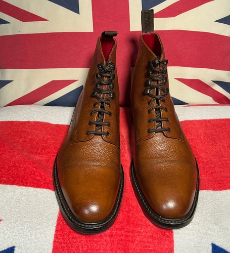 Loake montgomery toe cap boots - montgomery,