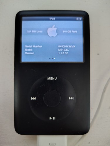 Apple ipod classic 6th gen - classic,