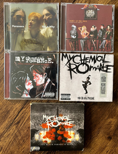 Job lot emo dvd - lot, cd