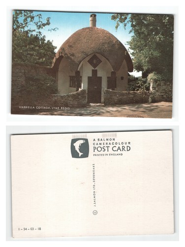 Postcard umbrella cottage - -,