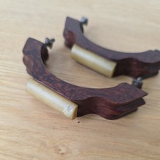 Vintage  pair Art Deco Bakelite  Drawer/ Cupboard  Handle Pulls