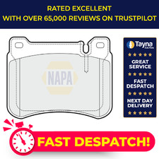 Brake Pads Set fits MERCEDES