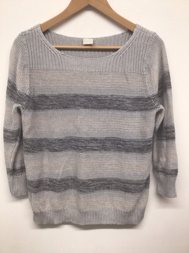 Poetry jumper greys striped - jumper,