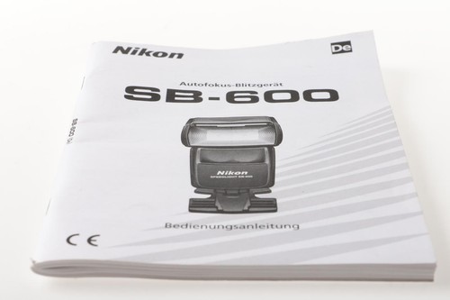 Nikon 600 manual - nikon, sb-600