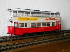 London Feltham Tram, MET  livery Atlas. Motorised 4WD Japanese motor