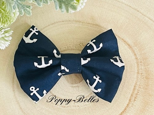 Handmade navy blue - , nautical