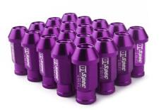 20x PURPLE (D1B) Alloy Tuner Wheel Nuts (M12x1.5) fits VAUXHALL MOKKA